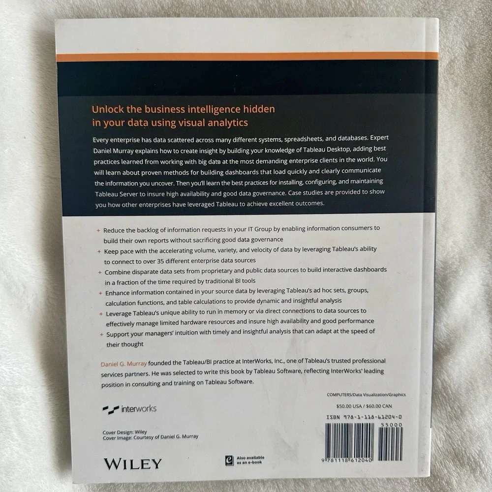 Tableau‎ Your Data! Daniel Murray Wiley Visual Analysis BI Book